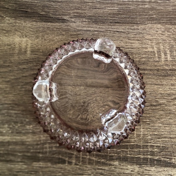 Vtg Indiana Glass Kings Crown Candy Bowl - Picture 6 of 12